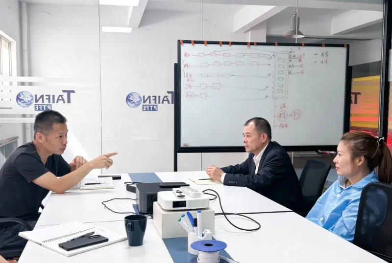 TAIFNO Management tenet testimonii ad Optimize Productio Processus & Confirma Quality Control