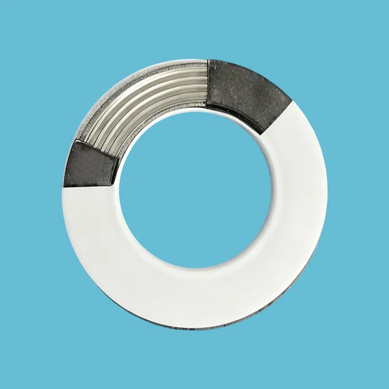 PTFE Involucrum Gasket pro vitreis eidem LABIUM